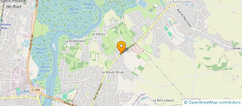 localisation de l'entreprise CONSTRUCTION RENOVATION 85  FENOUILLER (LE)