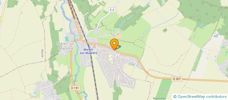 localisation de l'entreprise CONSTRUCTION RENOVATION AMELIORATION  MAREIL-SUR-MAULDRE