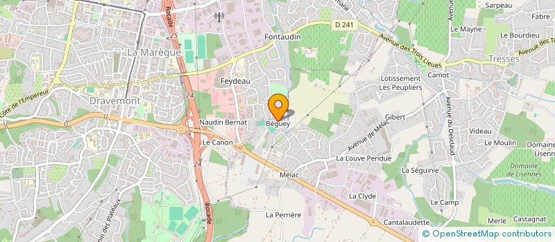 localisation de l'entreprise CONSTRUCTION RENOVATION BATIMENT à ARTIGUES-PRES-BORDEAUX