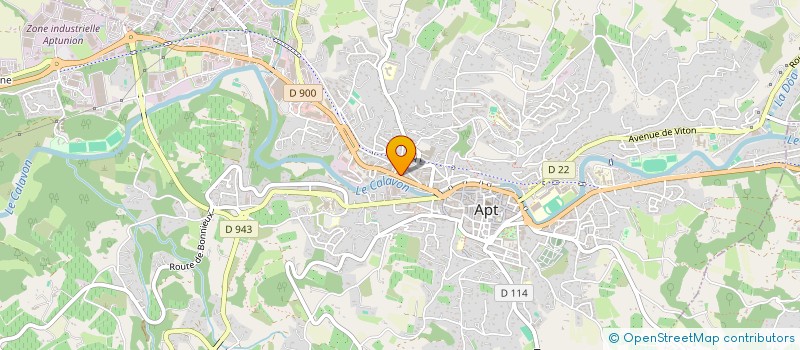 localisation de l'entreprise CONSTRUCTION RENOVATION CALADES  APT