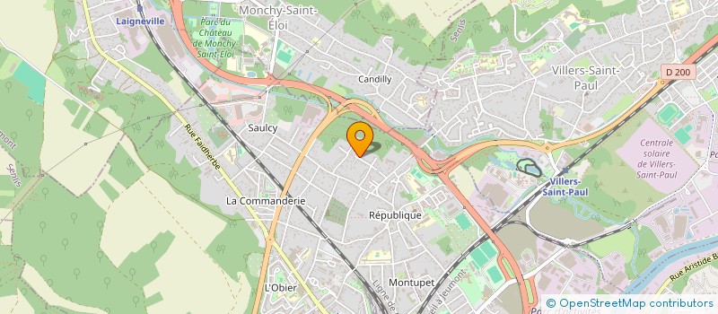 localisation de l'entreprise CONSTRUCTION RENOVATION DE L'OISE  NOGENT-SUR-OISE