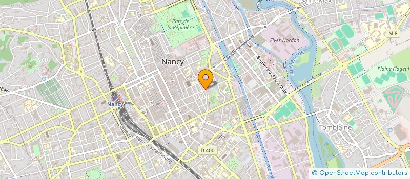 localisation de l'entreprise CONSTRUCTION RENOVATION DECORATION  NANCY