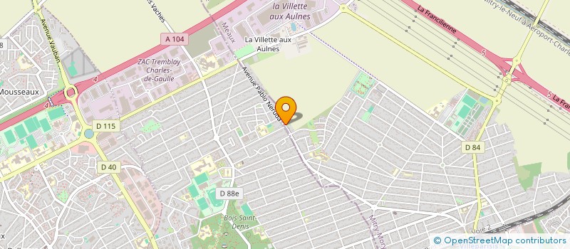 localisation de l'entreprise CONSTRUCTION RENOVATION DECORATION COTE D'AZUR  MITRY-MORY