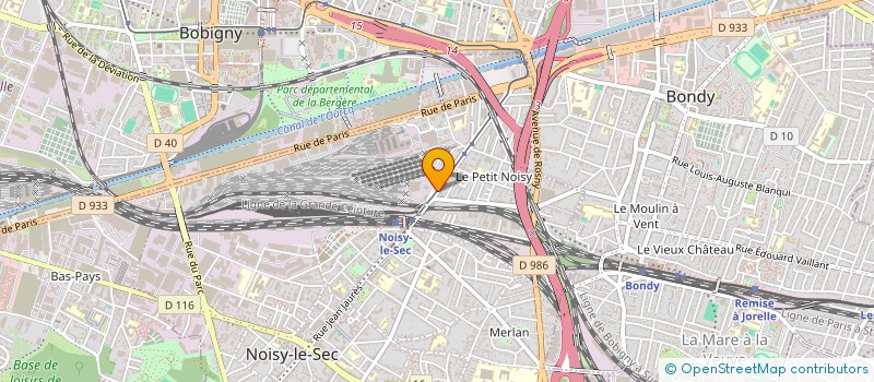 localisation de l'entreprise CONSTRUCTION RENOVATION ET FINITION à NOISY-LE-SEC