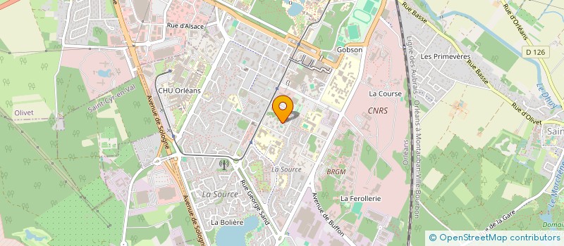 localisation de l'entreprise CONSTRUCTION RENOVATION MACONNERIE GENERALE à ORLEANS