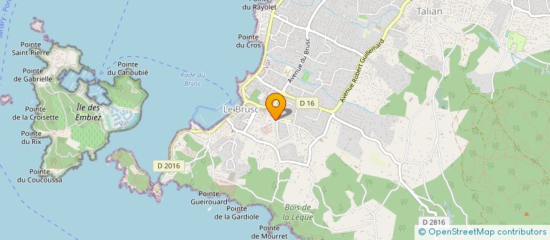 localisation de l'entreprise CONSTRUCTION RENOVATION MEDITERRANEE à SIX-FOURS-LES-PLAGES