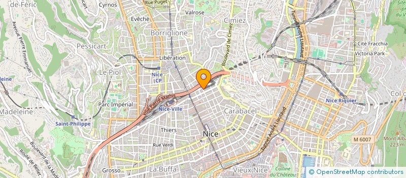 localisation de l'entreprise CONSTRUCTION RENOVATION NETTOYAGE  NICE