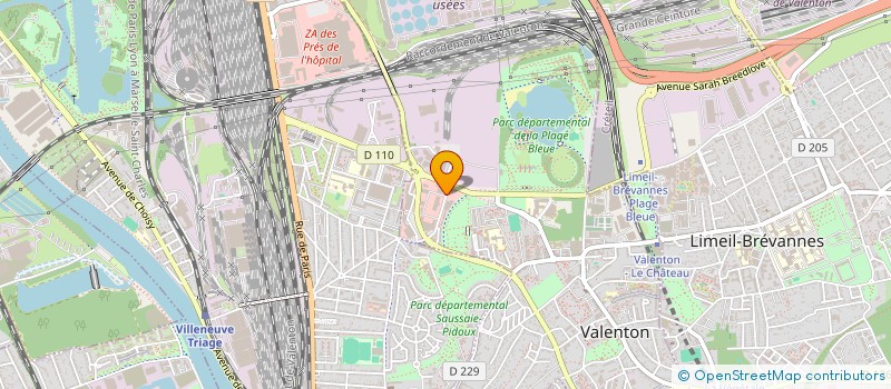 localisation de l'entreprise CONSTRUCTION RENOVATION TECHNIQUE  VALENTON