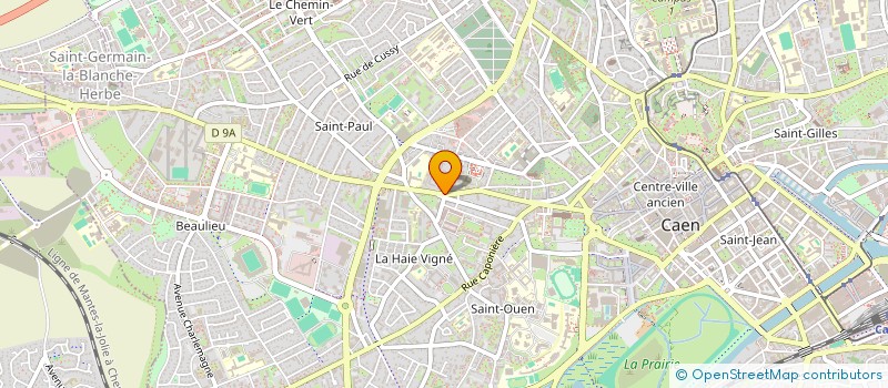 localisation de l'entreprise CONSTRUCTION RENOVATION VENTE à CAEN
