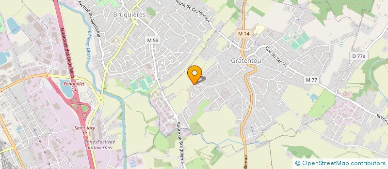 localisation de l'entreprise CONSTRUCTION RESENDE  GRATENTOUR