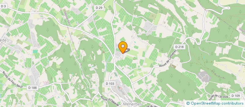 localisation de l'entreprise CONSTRUCTION RESTAURATION PISCINE ASSAIN  MENERBES