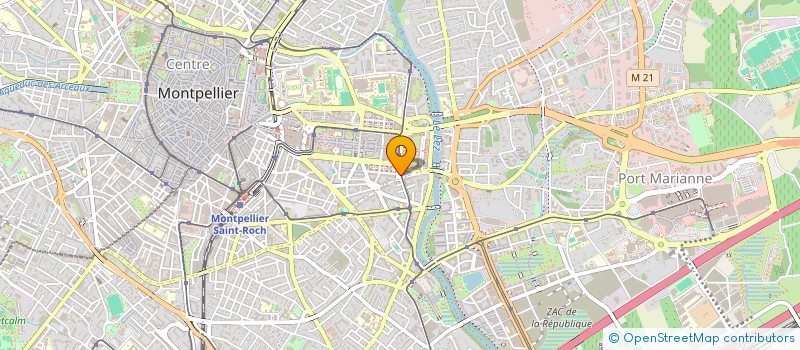localisation de l'entreprise CONSTRUCTION SUD à MONTPELLIER