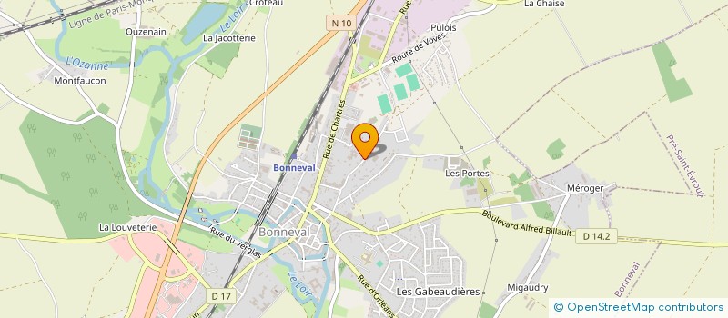localisation de l'entreprise CONSTRUCTION TCE à ORLEANS