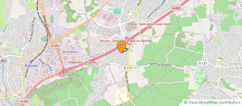 localisation de l'entreprise CONSTRUCTION TECHNIQUE RENOVATION  SAINT-GENIS-LAVAL