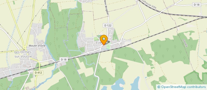 localisation de l'entreprise CONSTRUCTION THIRIOT  EVERLY