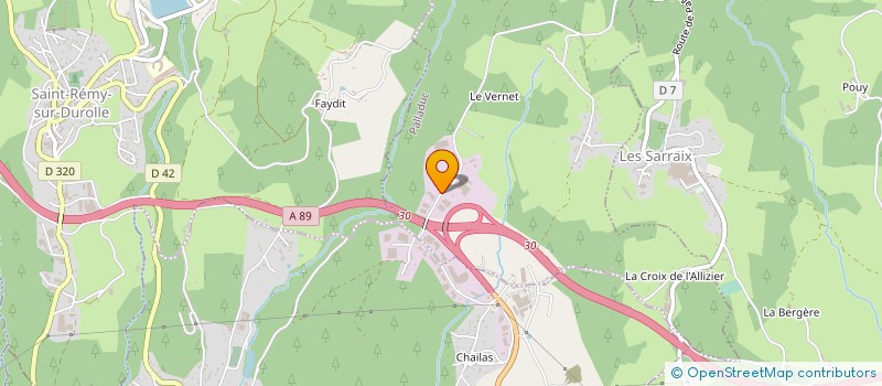 localisation de l'entreprise CONSTRUCTION TRADITIONNELLE THIERNOISE  SAINT-REMY-SUR-DUROLLE