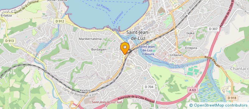 localisation de l'entreprise CONSTRUCTION TUBLIAC  CIBOURE