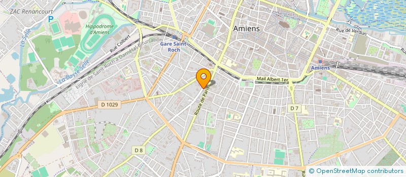 localisation de l'entreprise CONSTRUCTION VELLA SARL à AMIENS