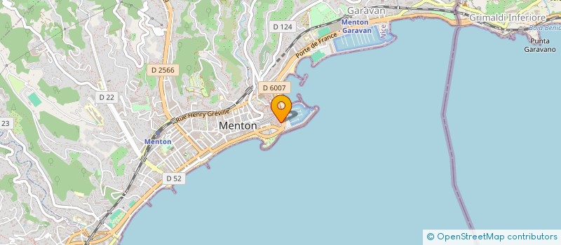 localisation de l'entreprise CONSTRUCTION ZANIBONI à MENTON