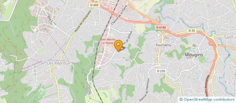localisation de l'entreprise CONSTRUCTION06 à MOUGINS