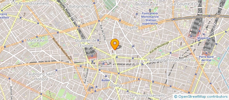 localisation de l'entreprise CONSTRUCTION21 FRANCE  PARIS