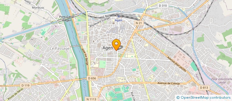 localisation de l'entreprise CONSTRUCTIONS AGENAISES à AGEN