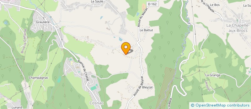 localisation de l'entreprise CONSTRUCTIONS ANTUNES  COSNAC