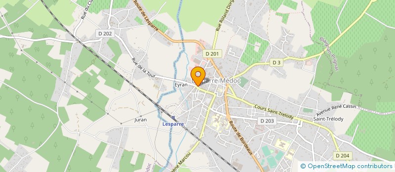 localisation de l'entreprise CONSTRUCTIONS BATI-MEDOC à LESPARRE-MEDOC