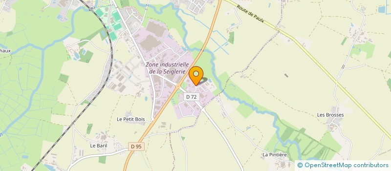 localisation de l'entreprise CONSTRUCTIONS CBR à MACHECOUL-SAINT-MEME