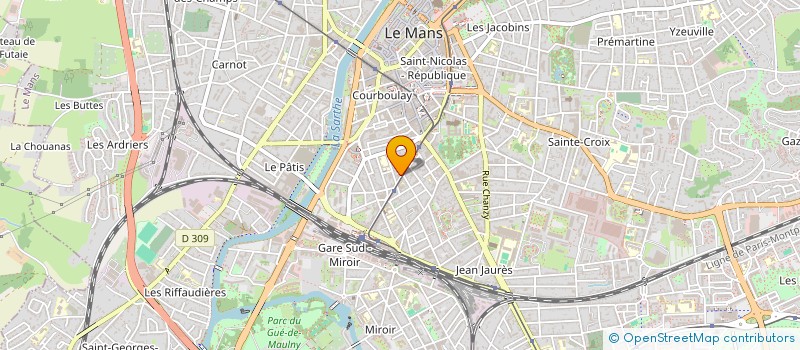 localisation de l'entreprise CONSTRUCTIONS CENOMANES à LE MANS