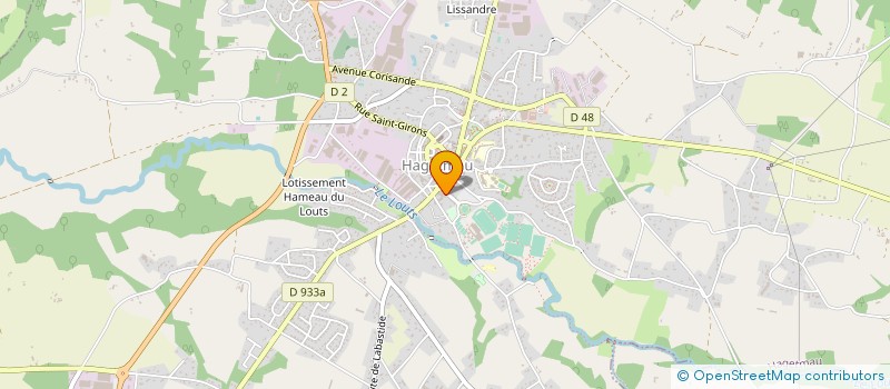 localisation de l'entreprise CONSTRUCTIONS CHALOSSE TURSAN à HAGETMAU