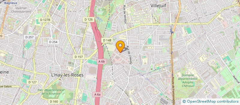 localisation de l'entreprise CONSTRUCTIONS DE L'ATLANTIQUE à VILLEJUIF