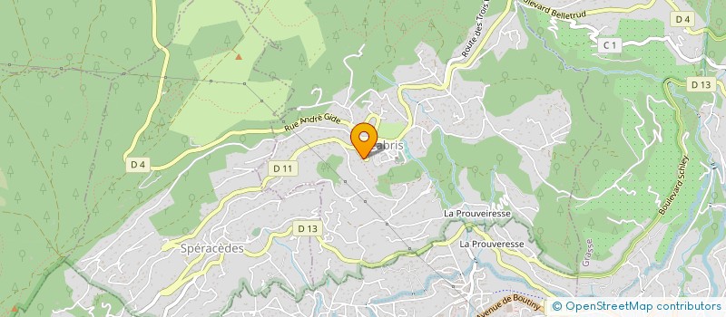 localisation de l'entreprise CONSTRUCTIONS DE LA SIAGNE à SAINT-CEZAIRE-SUR-SIAGNE