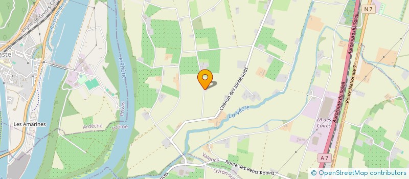 localisation de l'entreprise CONSTRUCTIONS DES ILES  ETOILE-SUR-RHONE