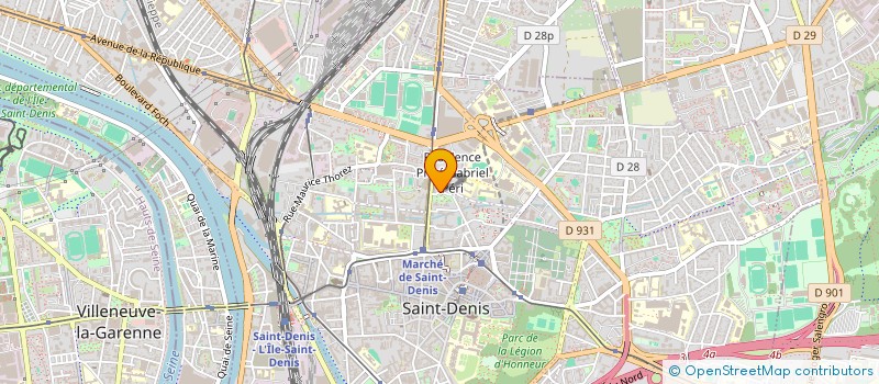 localisation de l'entreprise CONSTRUCTIONS DU BERRY à SAINT-DENIS