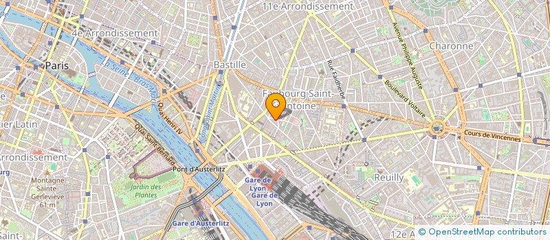 localisation de l'entreprise CONSTRUCTIONS DU LOIRET à PARIS
