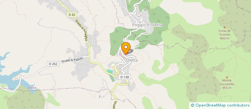localisation de l'entreprise CONSTRUCTIONS DU NEBBIO à OLETTA