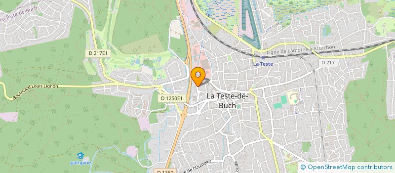 localisation de l'entreprise CONSTRUCTIONS DU SUD OUEST  LA TESTE-DE-BUCH