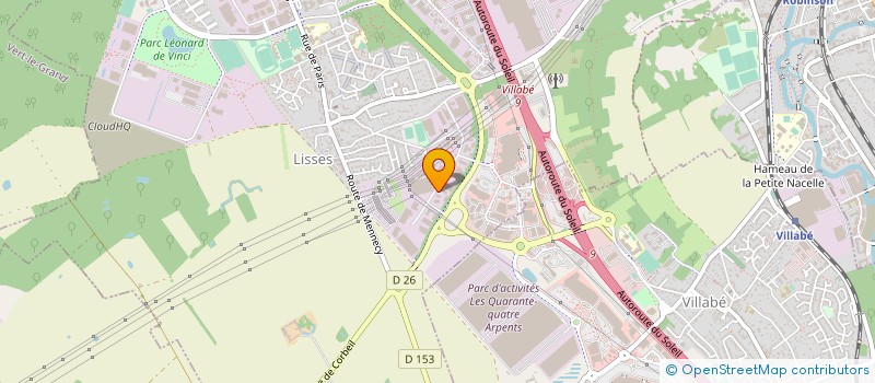 localisation de l'entreprise CONSTRUCTIONS ELECTRIQUES DE BEAUMONT à LISSES