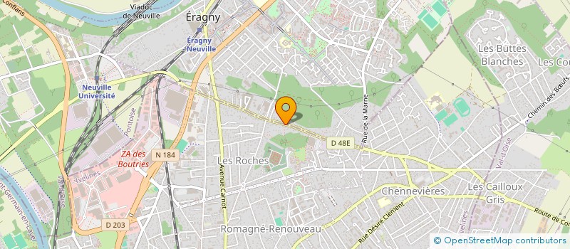 localisation de l'entreprise CONSTRUCTIONS ET DEMEURES DU NORD  CONFLANS-SAINTE-HONORINE