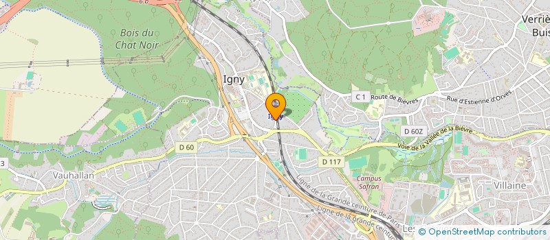 localisation de l'entreprise CONSTRUCTIONS ET DEVELOPPEMENTS à IGNY