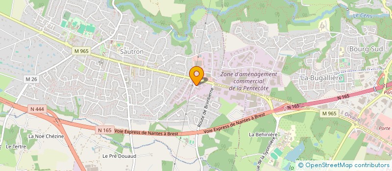 localisation de l'entreprise CONSTRUCTIONS ET INGENIERIE SOLUTIONS - C.I.S à SAUTRON