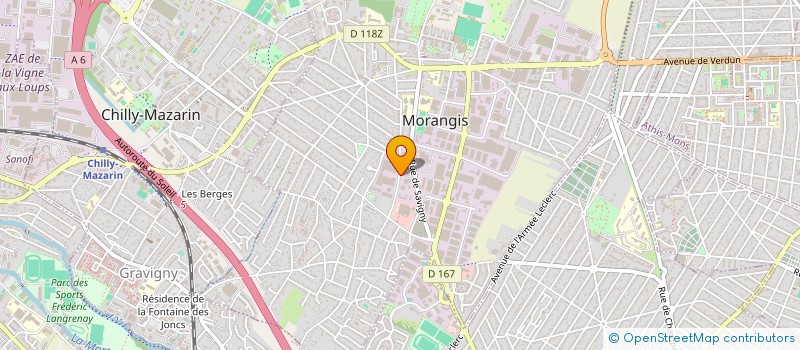 localisation de l'entreprise CONSTRUCTIONS ET METHODES à MORANGIS