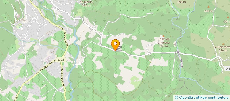 localisation de l'entreprise CONSTRUCTIONS ET RENOVATIONS VAROISE  COTIGNAC