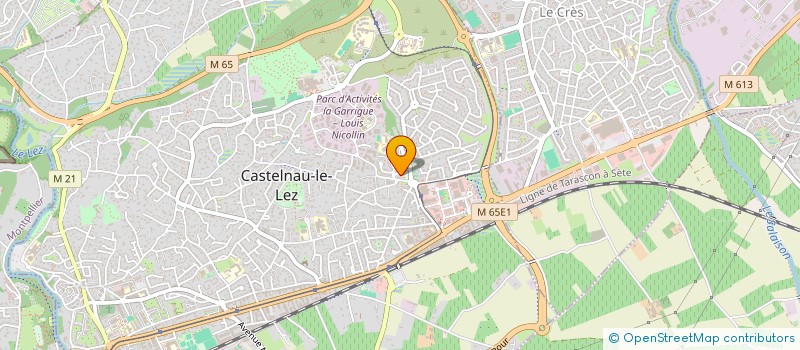 localisation de l'entreprise CONSTRUCTIONS ET TECHNOLOGIES DU BATIMENT à CASTELNAU-LE-LEZ