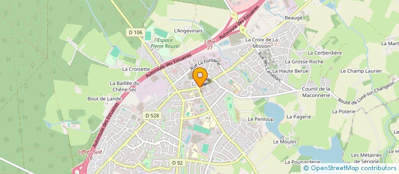 localisation de l'entreprise CONSTRUCTIONS EUROPEENNES EN KIT  LIFFRE