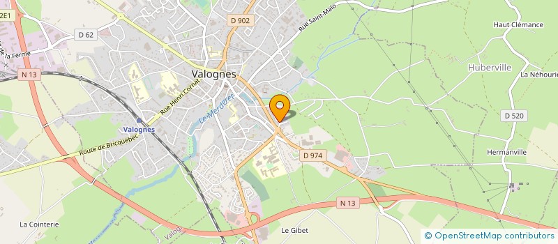 localisation de l'entreprise CONSTRUCTIONS FAUTRAT à VALOGNES