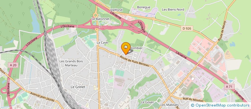 localisation de l'entreprise CONSTRUCTIONS FB à VIERZON