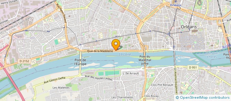 localisation de l'entreprise CONSTRUCTIONS FERCASA à ORLEANS