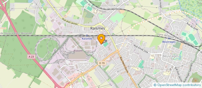 localisation de l'entreprise CONSTRUCTIONS INDUSTRIELLES ET MAINTENANCE D'EQUIPEMENTS à VALENCIENNES